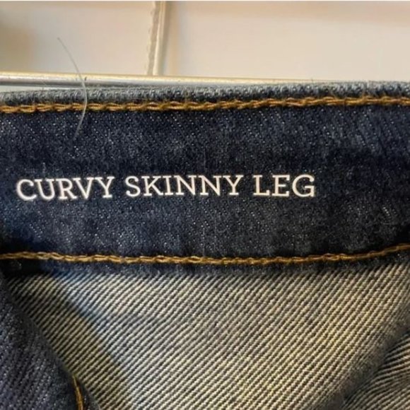 Style & Co. Curvy Skinny Denim Jeans Size 16S. Like New - Picture 6 of 16
